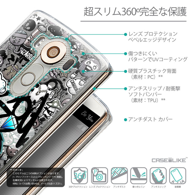 Details in Japanese - CASEiLIKE LG V10 back cover Graffiti 2706