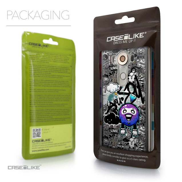 Packaging - CASEiLIKE LG V10 back cover Graffiti 2706