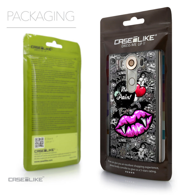 Packaging - CASEiLIKE LG V10 back cover Graffiti 2708