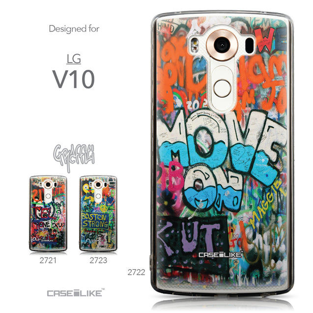 Collection - CASEiLIKE LG V10 back cover Graffiti 2722