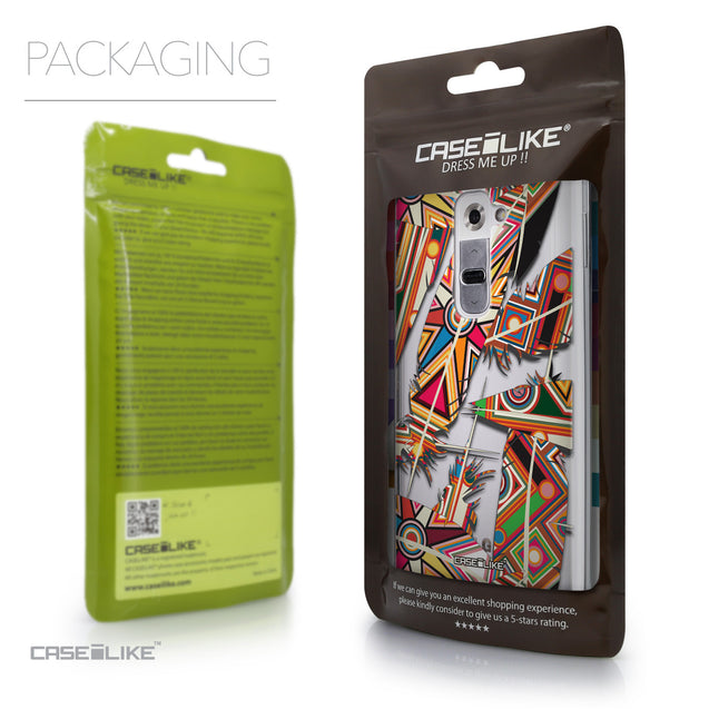 Packaging - CASEiLIKE LG G2 back cover Indian Tribal Theme Pattern 2054