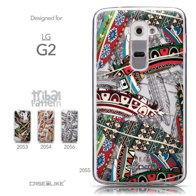 Collection - CASEiLIKE LG G2 back cover Indian Tribal Theme Pattern 2055