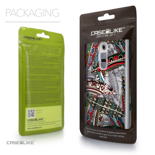 Packaging - CASEiLIKE LG G2 back cover Indian Tribal Theme Pattern 2055