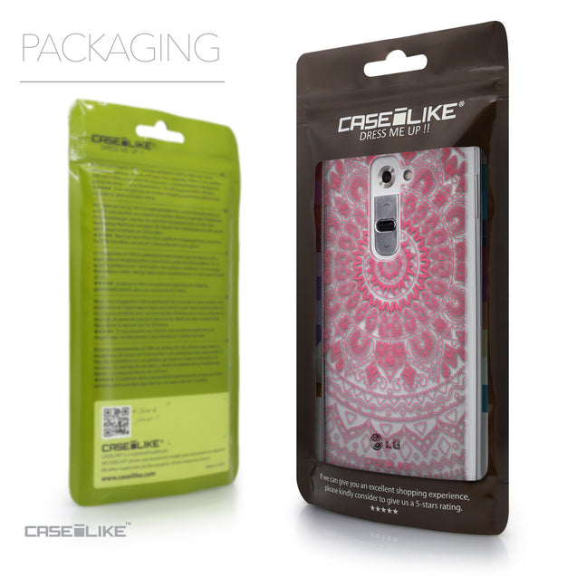 Packaging - CASEiLIKE LG G2 back cover Indian Line Art 2062