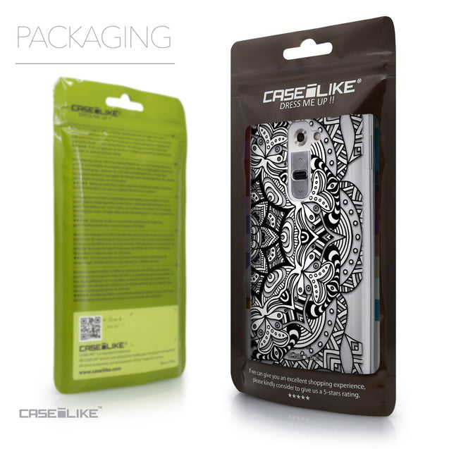 Packaging - CASEiLIKE LG G2 back cover Mandala Art 2096
