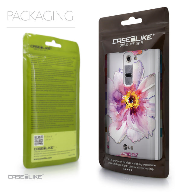 Packaging - CASEiLIKE LG G2 back cover Watercolor Floral 2231
