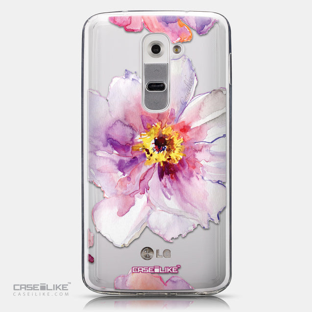 CASEiLIKE LG G2 back cover Watercolor Floral 2231