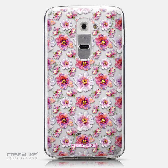 CASEiLIKE LG G2 back cover Watercolor Floral 2232