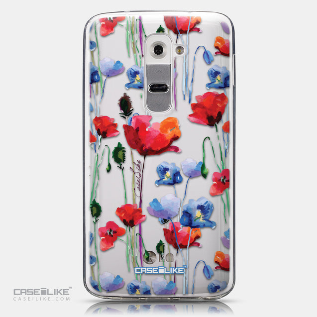 CASEiLIKE LG G2 back cover Watercolor Floral 2234