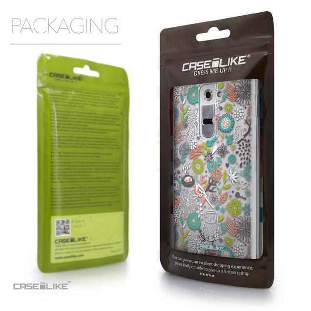 Packaging - CASEiLIKE LG G2 back cover Spring Forest White 2241