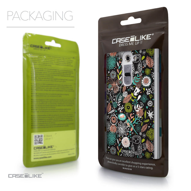 Packaging - CASEiLIKE LG G2 back cover Spring Forest Black 2244
