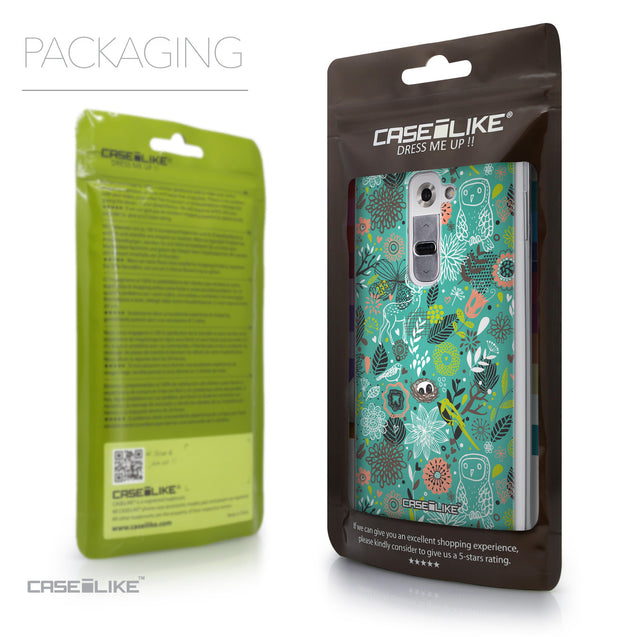 Packaging - CASEiLIKE LG G2 back cover Spring Forest Turquoise 2245
