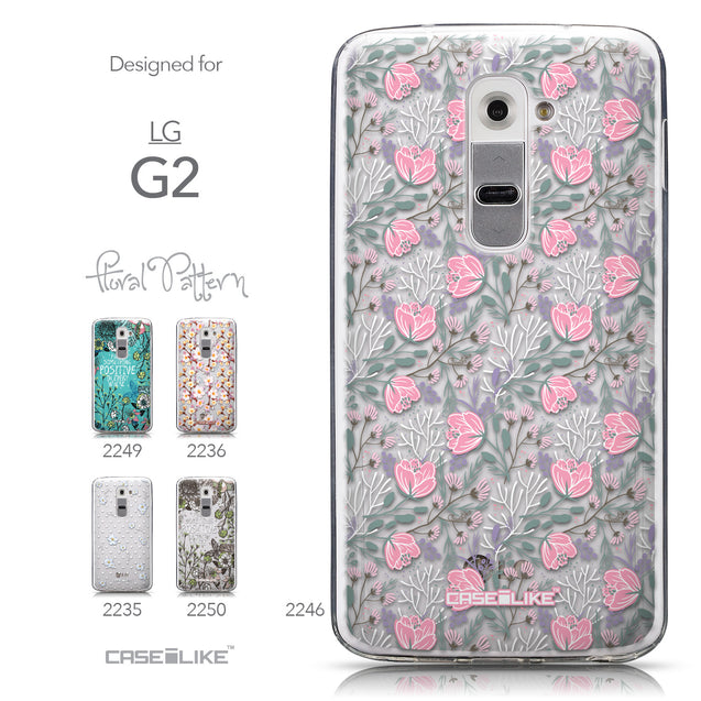 Collection - CASEiLIKE LG G2 back cover Flowers Herbs 2246