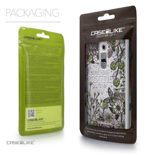 Packaging - CASEiLIKE LG G2 back cover Blooming Flowers 2250