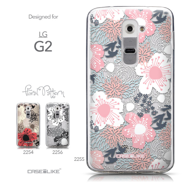 Collection - CASEiLIKE LG G2 back cover Japanese Floral 2255