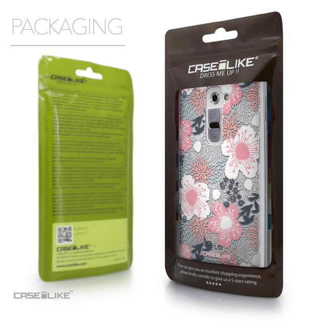 Packaging - CASEiLIKE LG G2 back cover Japanese Floral 2255