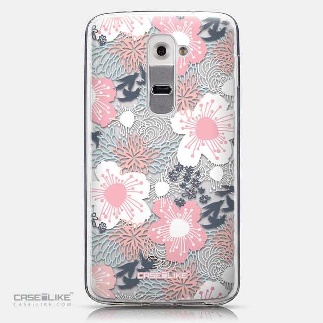 CASEiLIKE LG G2 back cover Japanese Floral 2255