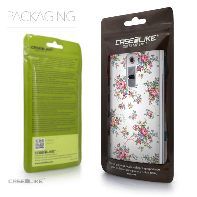 Packaging - CASEiLIKE LG G2 back cover Floral Rose Classic 2260