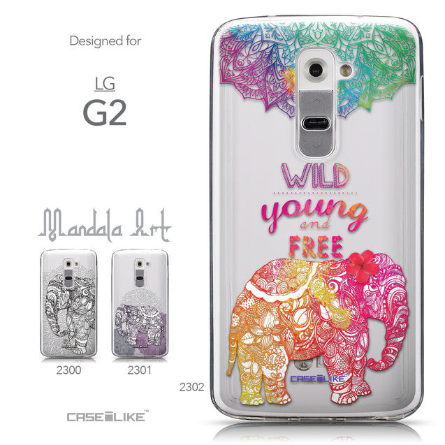 Collection - CASEiLIKE LG G2 back cover Mandala Art 2302