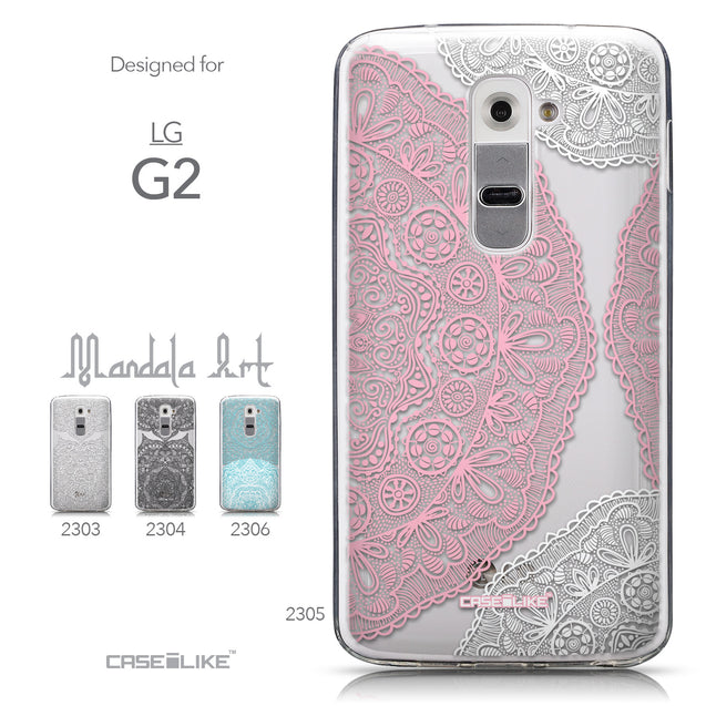 Collection - CASEiLIKE LG G2 back cover Mandala Art 2305