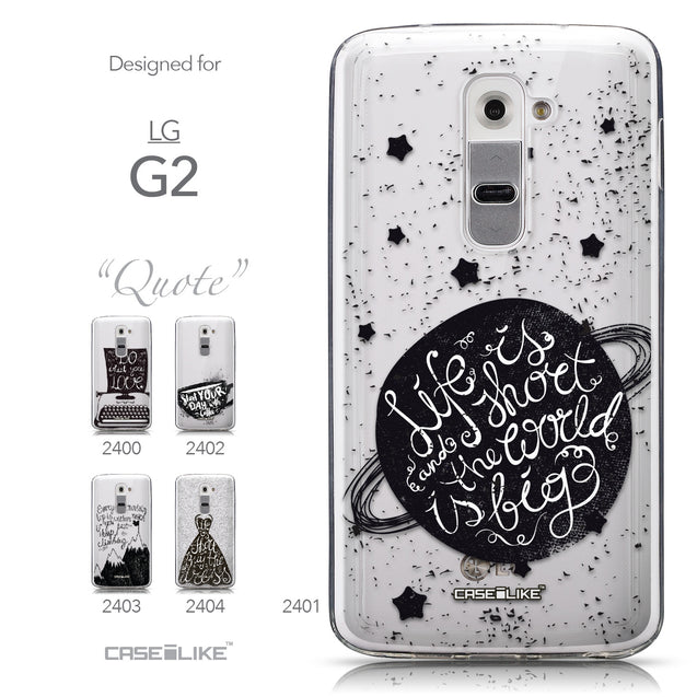 Collection - CASEiLIKE LG G2 back cover Quote 2401