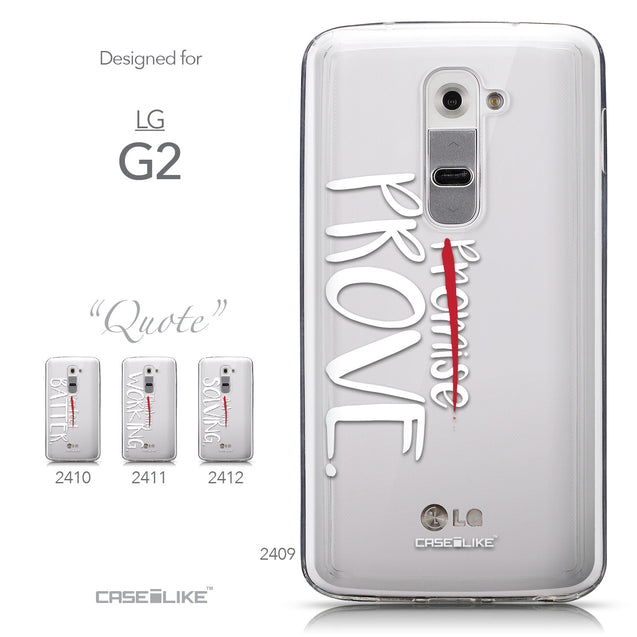 Collection - CASEiLIKE LG G2 back cover Quote 2409