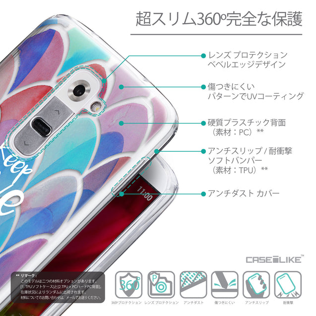 Details in Japanese - CASEiLIKE LG G2 back cover Quote 2417