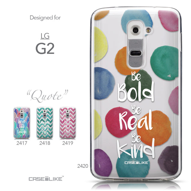 Collection - CASEiLIKE LG G2 back cover Quote 2420