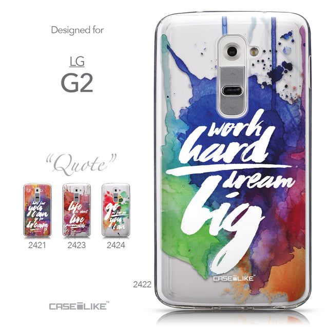 Collection - CASEiLIKE LG G2 back cover Quote 2422