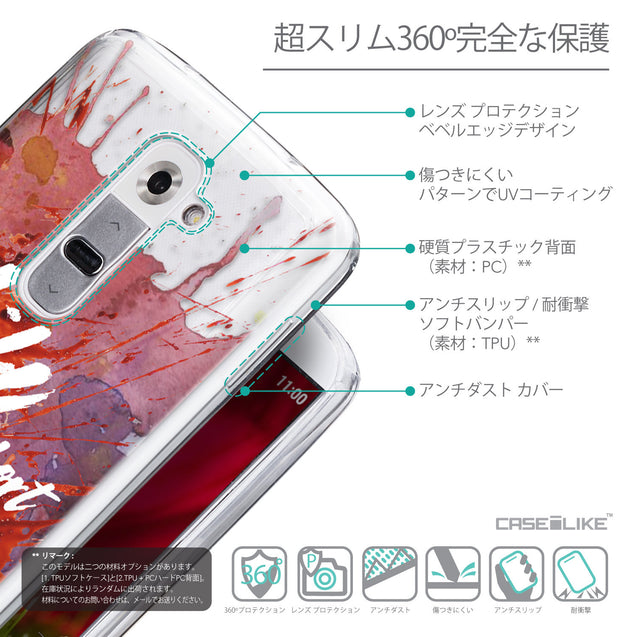 Details in Japanese - CASEiLIKE LG G2 back cover Quote 2423