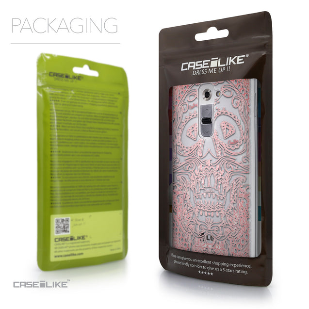 Packaging - CASEiLIKE LG G2 back cover Art of Skull 2525