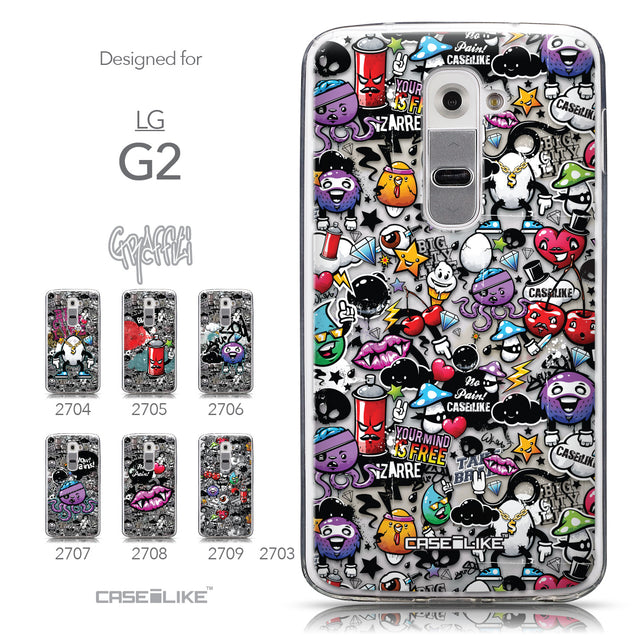 Collection - CASEiLIKE LG G2 back cover Graffiti 2703