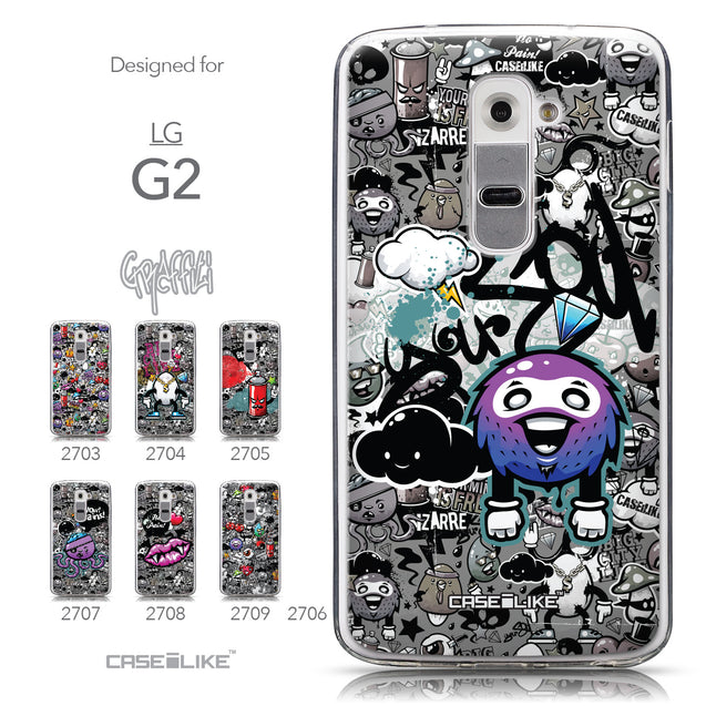 Collection - CASEiLIKE LG G2 back cover Graffiti 2706