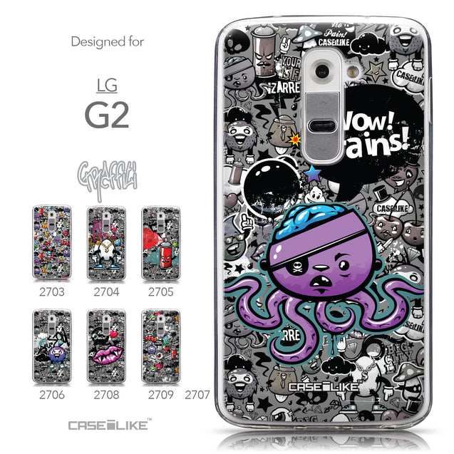 Collection - CASEiLIKE LG G2 back cover Graffiti 2707