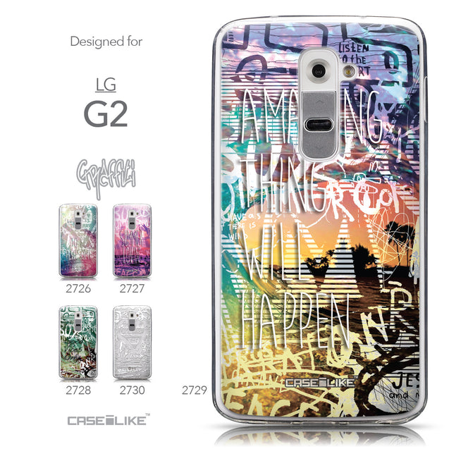 Collection - CASEiLIKE LG G2 back cover Graffiti 2729