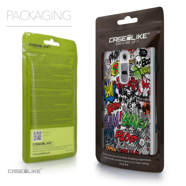 Packaging - CASEiLIKE LG G2 back cover Comic Captions 2914