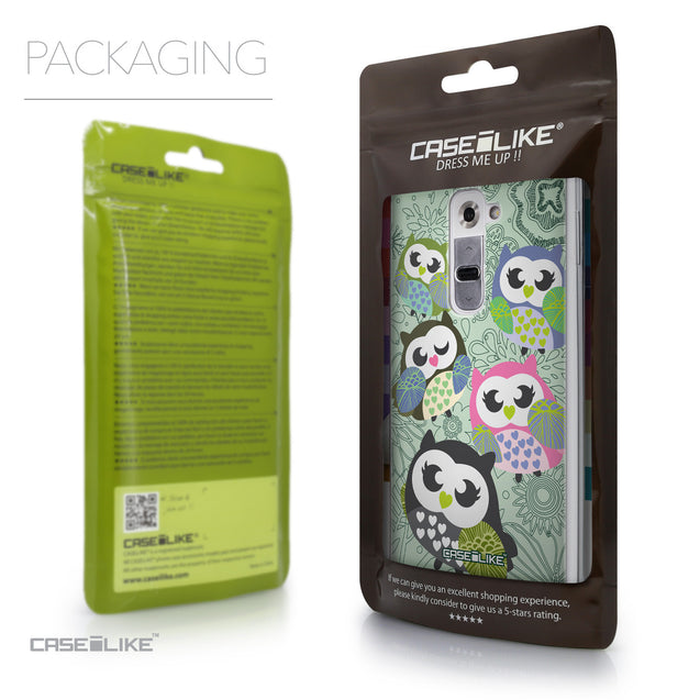 Packaging - CASEiLIKE LG G2 back cover Owl Graphic Design 3313