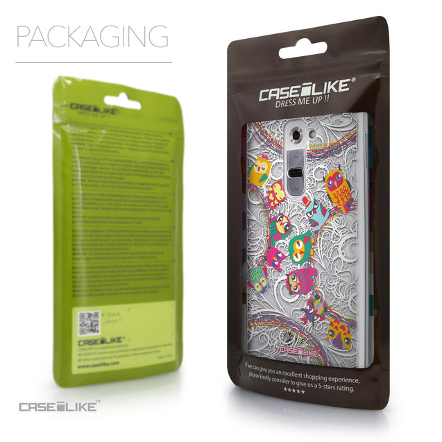 Packaging - CASEiLIKE LG G2 back cover Owl Graphic Design 3316