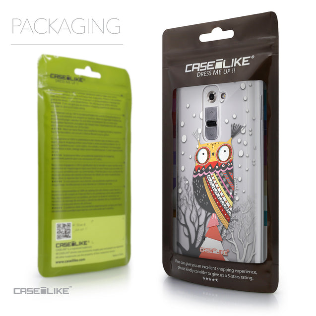 Packaging - CASEiLIKE LG G2 back cover Owl Graphic Design 3317