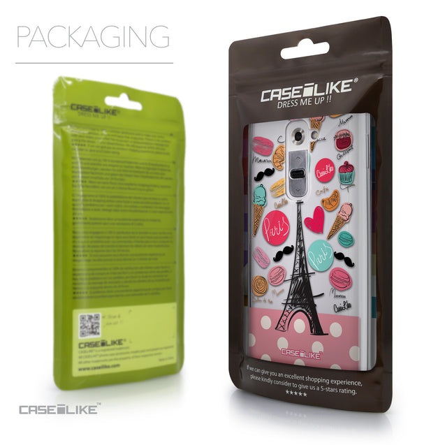 Packaging - CASEiLIKE LG G2 back cover Paris Holiday 3904