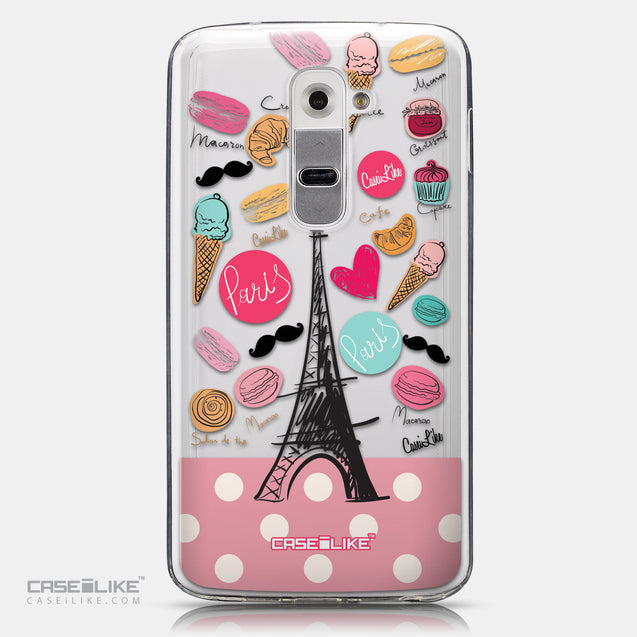 CASEiLIKE LG G2 back cover Paris Holiday 3904
