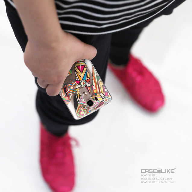 Share - CASEiLIKE LG G3 back cover Indian Tribal Theme Pattern 2054