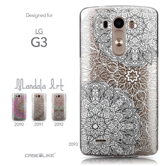 Collection - CASEiLIKE LG G3 back cover Mandala Art 2093