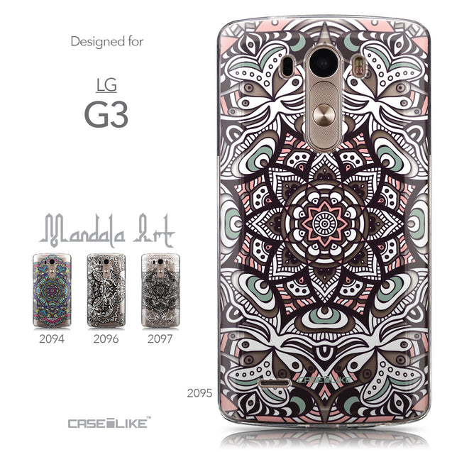 Collection - CASEiLIKE LG G3 back cover Mandala Art 2095