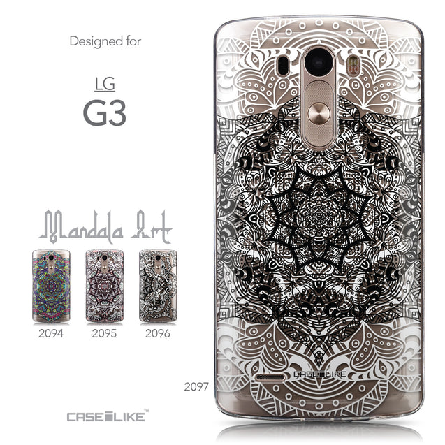 Collection - CASEiLIKE LG G3 back cover Mandala Art 2097