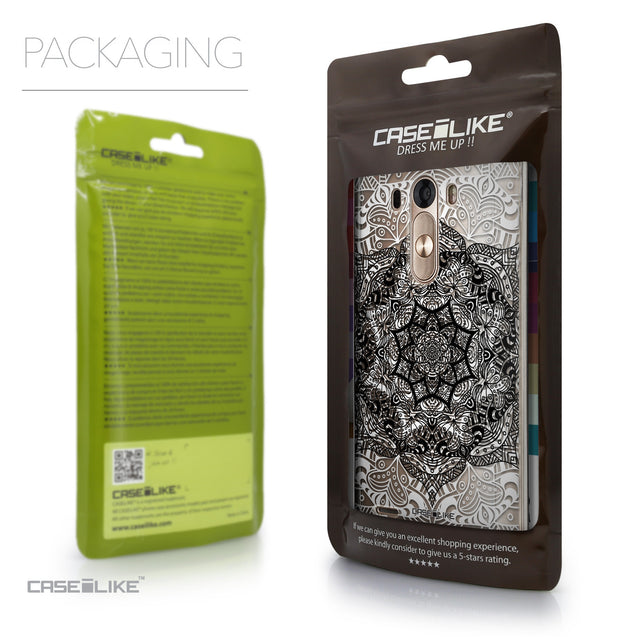Packaging - CASEiLIKE LG G3 back cover Mandala Art 2097