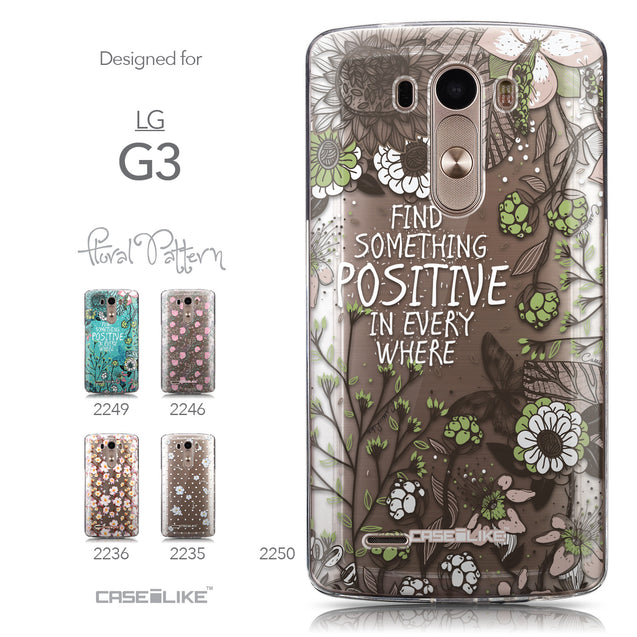 Collection - CASEiLIKE LG G3 back cover Blooming Flowers 2250
