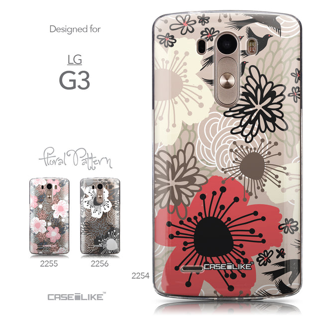 Collection - CASEiLIKE LG G3 back cover Japanese Floral 2254