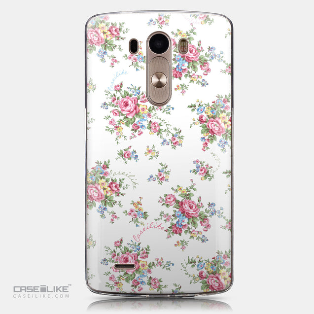 CASEiLIKE LG G3 back cover Floral Rose Classic 2260