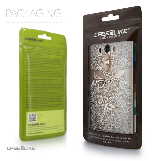 Packaging - CASEiLIKE LG G3 back cover Mandala Art 2303
